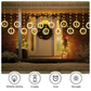 🎅Jul Led Wishing Ball String Lights Dekorationer