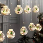 🎅Jul Led Wishing Ball String Lights Dekorationer