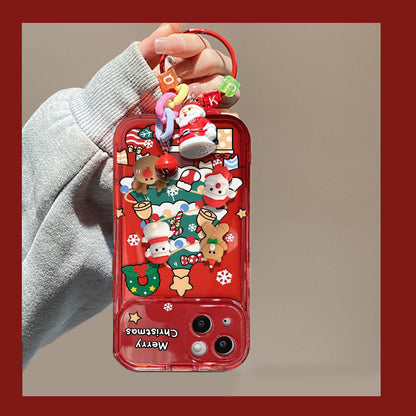 🎄Christmas Tree Pendant Flip Mirror Case Cover för iPhone🎅Julkampanj 30% rabatt🎊