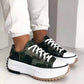 🔥Sneakers med snörning och platåklack för kvinnor