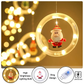 🎅Jul Led Wishing Ball String Lights Dekorationer