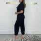 🌷2024 Ny försäljning🌷Kvinnors kortärmade utility jumpsuit