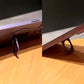 Matte Magnetiskt iPhone-fodral med 360° roterbar osynlig ställning