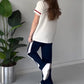 Dam Oversized T-shirt & Casual Byxor Set