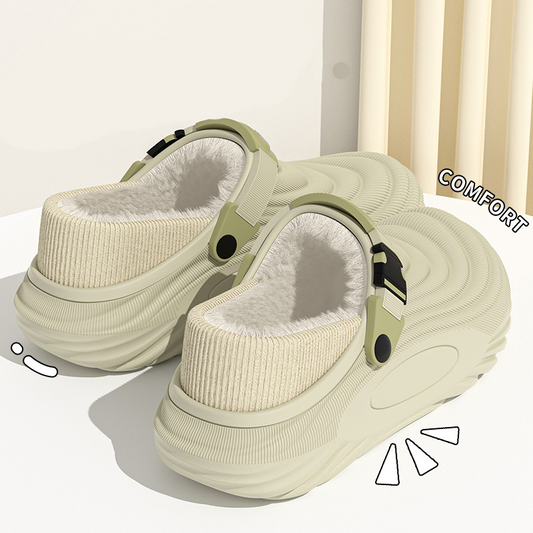 Vintertofflor för män, varma och halkfria