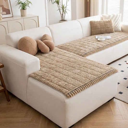 🛋️ 60% RABATT! 🛡️ Quiltad Soffdyna – Halkfri, Manchester-Tyg & Lätt att Rengöra ✨